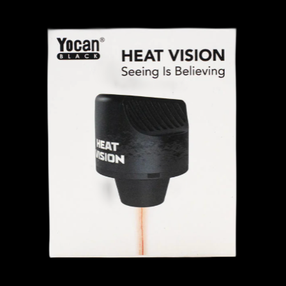 Yocan Black Heat Vision Thermometer Carb Cap