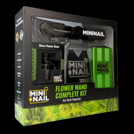 MiniNail Flower Wand Dry Herb Vaporizer (Complete Kit)