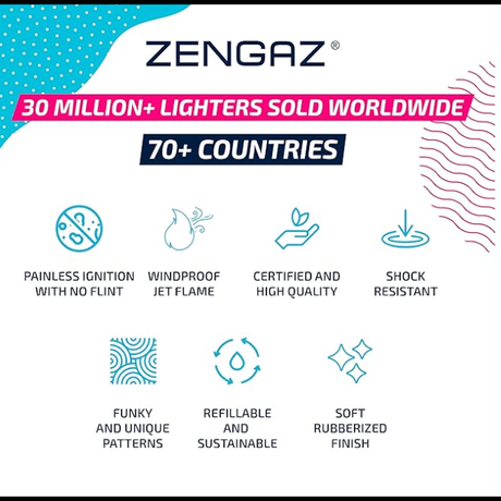 Zengaz Premium Jet Lighters 3 pcs