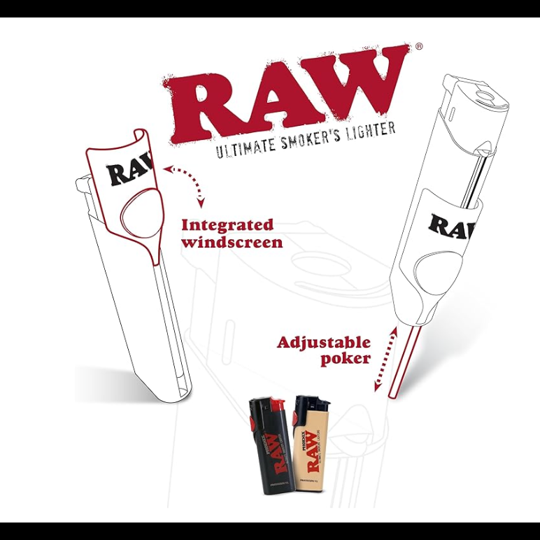 RAW Phoenix Lighter (Pack of 3)