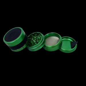 4-Piece Aluminium Herb Grinder With Bluetooth Speaker