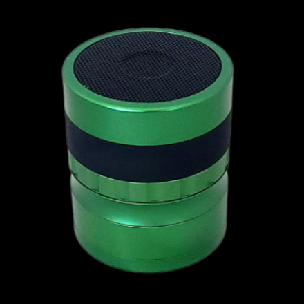 4-Piece Aluminium Herb Grinder With Bluetooth Speaker