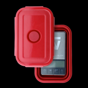 Truweigh Crimson Scale Collapsible Bowl