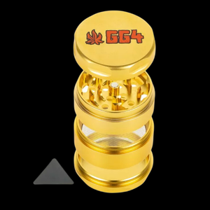 Famous Brandz Puff Puff Pass 4-Part Aluminum Herb Grinder