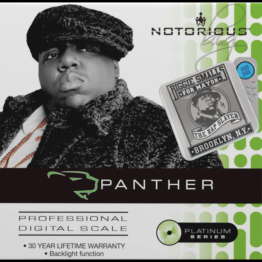 Infyniti Scales - Notorious B.I.G Panther Digtial Pocket Scale
