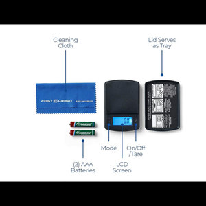 AWS Fast Weigh MS-600 Digital Pocket Scale
