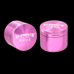 Elements Pink 4 Piece Grinder 2.5"