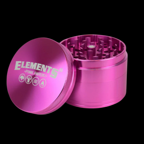 Elements Pink 4 Piece Grinder 2.5"