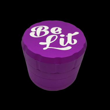 Be Lit Metal 4-Piece Grinder w/ Kief Catcher
