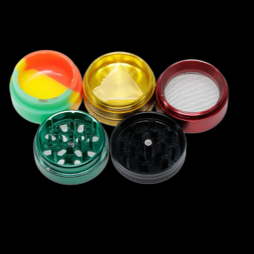 Rasta 55mm Aluminium Alloy Silicon Grinder