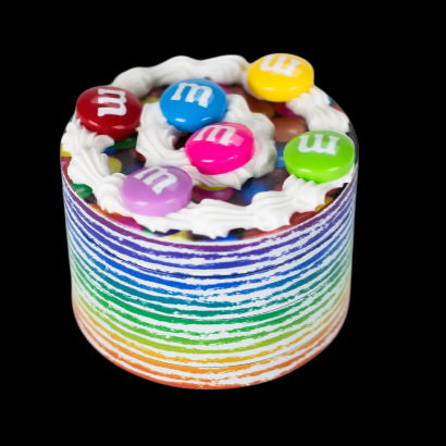 M&M's Rainbow Cake Herb Grinder