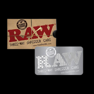 Raw Three Way Shredder Card
