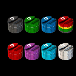 Phoenician Grinders Large 4 pc W/ Paper Holder & Ashtray