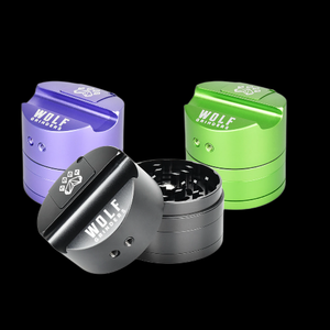 Combo Crusher Grinder & Hand Pipe | Wolf Grinders