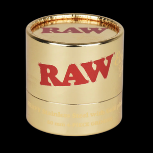 RAW Ethereal Gold-Plated Stainless Steel Grinder 4pc 2.25"