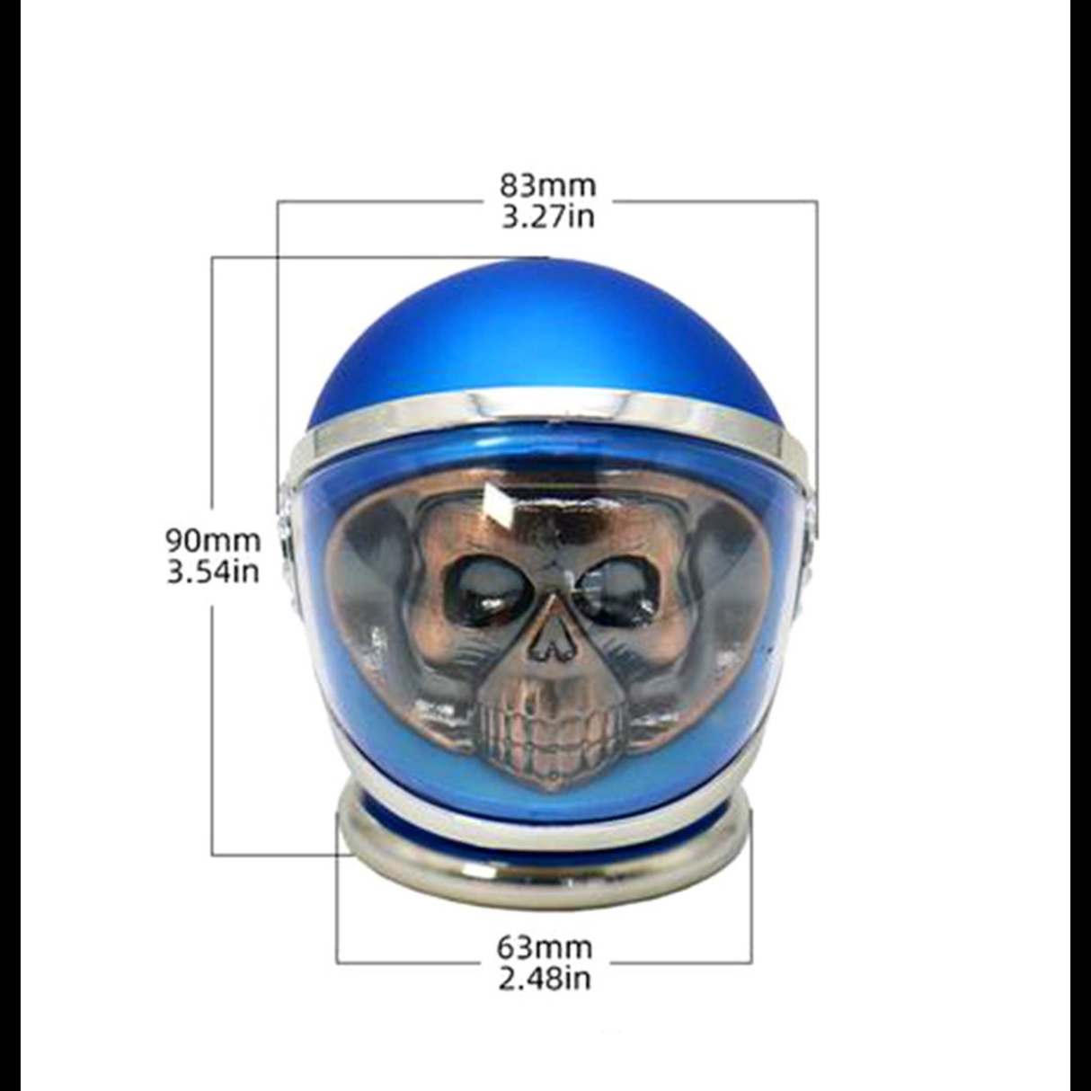 Astronaut Monkey Skull Herb Grinder