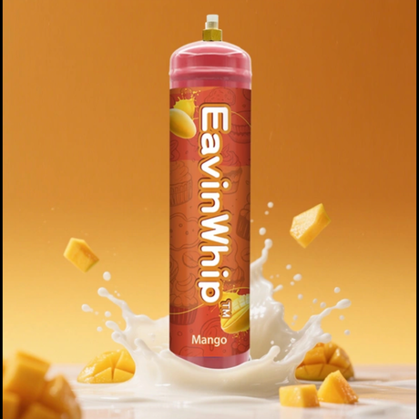 EavinWhip 0.95 Liter Disposable Nitrous Oxide Tank