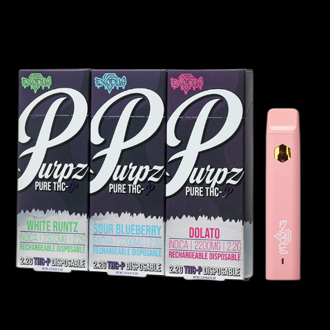 Purpz Pure THC-P Disposable 2.2 Grams