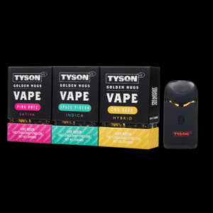 Tyson 2.0 Golden Nugs Live Resin Disposable 3 Grams