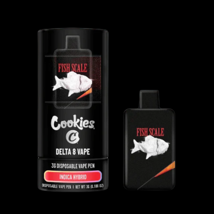 Cookies- Delta 8 Disposable 3 Grams Fish Scale