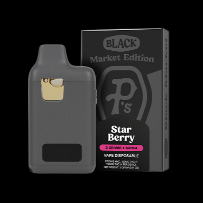 Pushin P’s Black Market Disposable 3 Grams