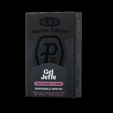Pushing P's Black Market Edition Vape Kit 1 Gram (Replaceable Pod Device)
