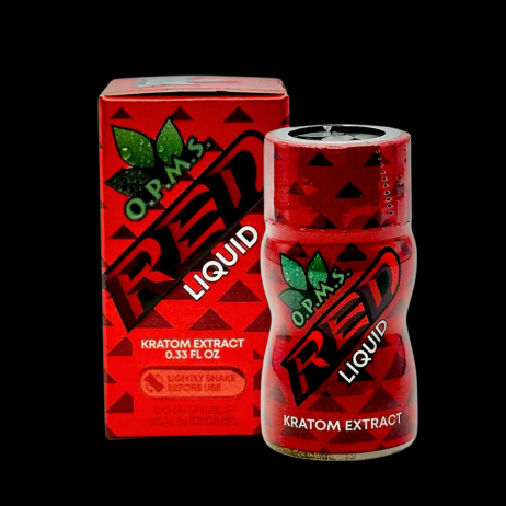 O.P.MS. Kratom Extract Red Liquid Shot 8.8ml
