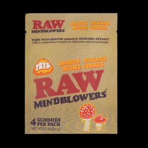 RAW Mindblowers 4600mg Amanita Muscaria Infused Gummies