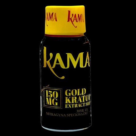 KAMA Gold Kratom Extract Shot 150mg 30mL