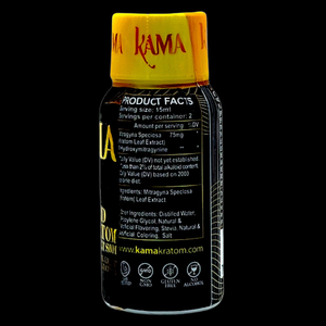 KAMA Gold Kratom Extract Shot 150mg 30mL