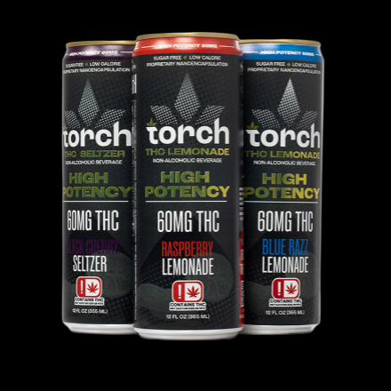 Torch High Potency THC Seltzers 60mg