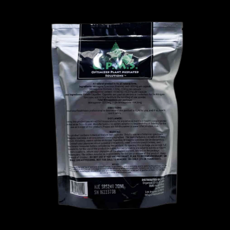 O.P.M.S Red Vein Sumatra Kratom Capsules 480 Count 288g