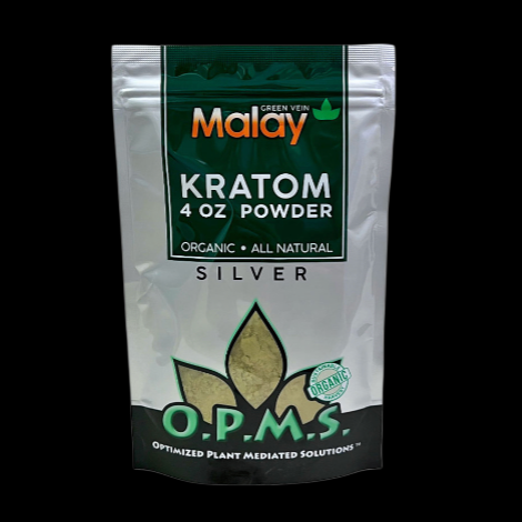 O.P.M.S Green Vein Malay Kratom Powder 4oz