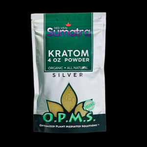 O.P.M.S Red Vein Sumatra Kratom Powder 4oz