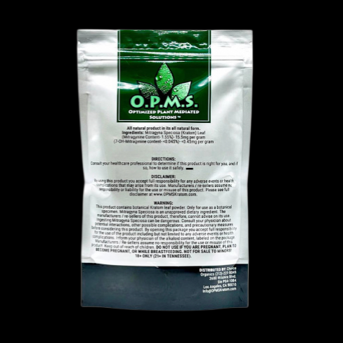 O.P.M.S Red Vein Sumatra Kratom Powder 4oz