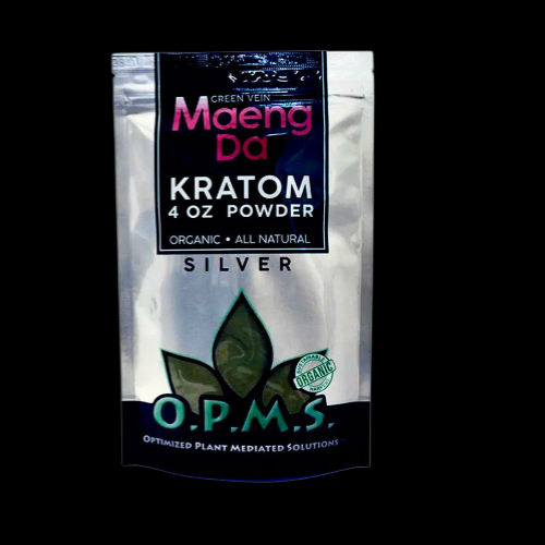 O.P.M.S Green Vein Maeng Da Kratom Powder 4oz