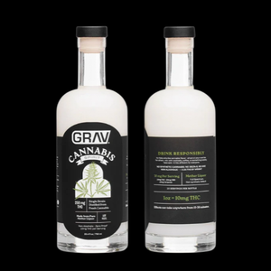 GRAV Black Label D9 THC Spirits - 250mg / 750ML