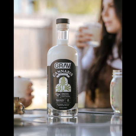 GRAV Black Label D9 THC Spirits - 250mg / 750ML
