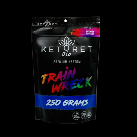 Ketoret Bio Kio Trainwreck Premium Kratom Powder 250 Grams