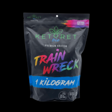 Ketoret Bio Train Wreck Premium Kratom Capsules 1 Kilogram 1,000 Count