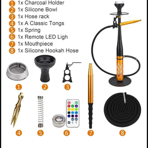 Baseball Hookah 27" Inch + Heat Management Head