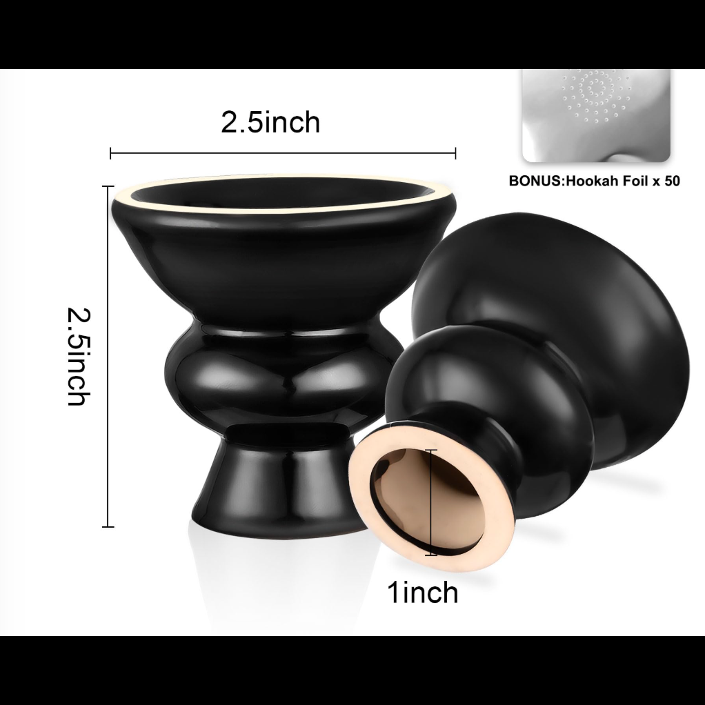 Ceramic Hookah Bowl (BOGO)