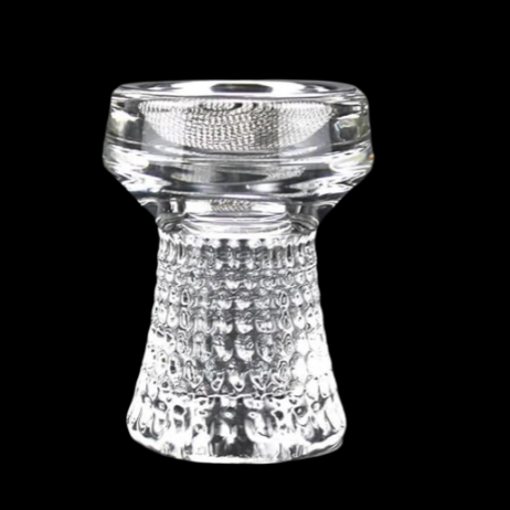AITAram Glass Hookah Bowl W Hookah Head Net