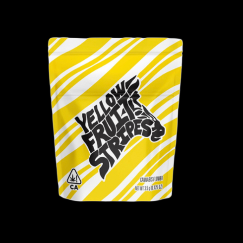 Yellow Fruit Stripes 3.5g Baggies