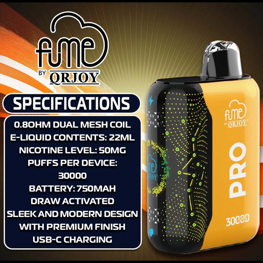 Fume Pro 30K Disposable (Buy One, Get One FREE)