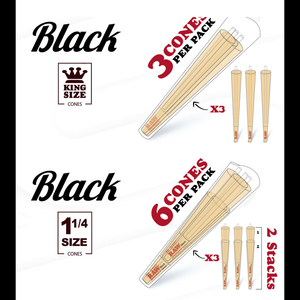 RAW Classic Black Cones