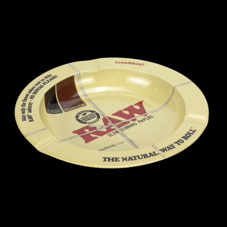 RAW Large Round Metal Rolling Tray