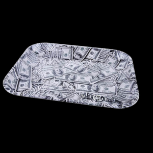 Skunk Brand Dollar Bills Rolling Tray