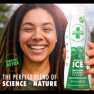 Rescue Detox ICE 32oz - Super Fruit Cleanse for Over 200lbs & High Toxin Levels