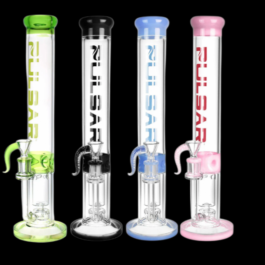 Pulsar Recycler Tube Bong 15"